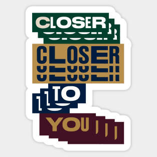 Jungkook Closer To You BST Jung Kook Sticker